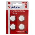 VERBATIM BATERIE LITHIUM CR2032 BLISTER*4  49533