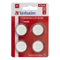 VERBATIM BATERIE LITHIUM CR2430 BLISTER*4  49534