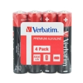 Verbatim  Batteries LR03 shrink x4 49500