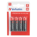 VERBATIM BATERIE ALKALICZNE LR06 AA BLISTER*4SZT  49921