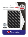 VERBATIM SSD MINI 1TB USB 3.2 GEN1 BLACK  53237