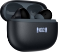 PLATINET SŁUCHAWKI DOUSZNE TWS ANC+ENC BLUETOOTH DISPLAY BLACK