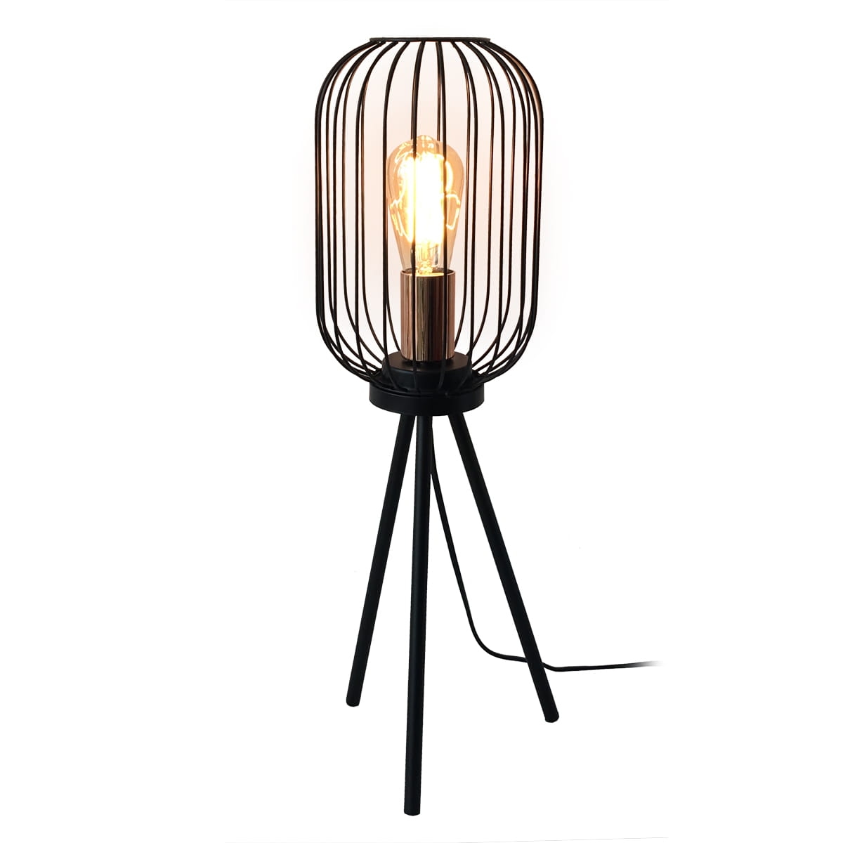 PLATINET TABLE LAMP 25W BLACK 44915