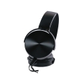 PLATINET WIRED HEADPHONES SŁUCHAWKI PRZEWODOWE 1,5M NAUSZNE ADAPTER BLACK [46105]
