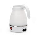 Składany, silikonowy czajnik elektryczny 1,2L 1200W - biały