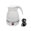 Składany, silikonowy czajnik elektryczny 1,2L 1200W - biały