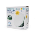 PLATINET CAMPING EMERGENCY LIGHT LAMPKA CAMPINGOWA LED SOLAR 4X2000 MAH 5,5H 21W [46052]