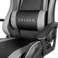 FOTEL GAMINGOWY FIORANO GREY+BLACK