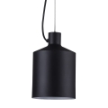 PLATINET PENDANT LAMP PANDORA P151782-S E27 METAL BLACK 15x23 [44015]