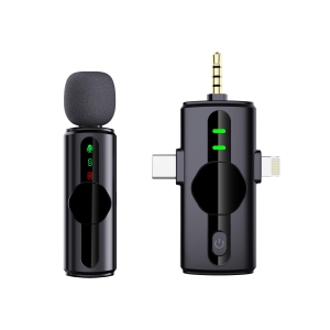 PLATINET WIRELESS LAVALIER MICROPHONE 3 IN 1 SINGLE [46293]