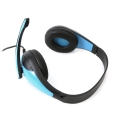 FREESTYLE HI-FI STEREO HEADSET + MIC + ADAPTER 2-1  FH4008 BLUE [42676]