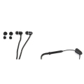 FREESTYLE ZIP EARPHONES + MIC FH2111 BLACK [41798]