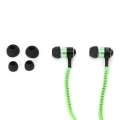 FREESTYLE ZIP EARPHONES + MIC FH2111 GREEN [41800]