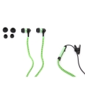FREESTYLE ZIP EARPHONES + MIC FH2111 GREEN [41800]