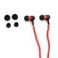 FREESTYLE ZIP EARPHONES + MIC FH2111 RED [41802]