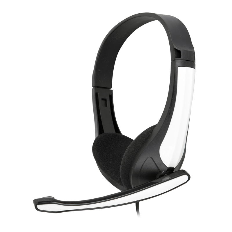 FREESTYLE HI-FI STEREO HEADSET + MIC FH4088O WHITE [43089]