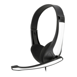 FREESTYLE HI-FI STEREO HEADSET + MIC FH4008W WHITE [42675]