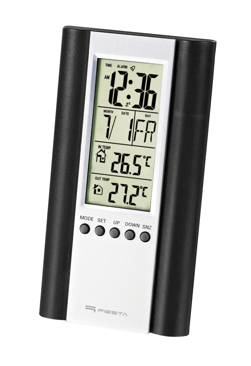 Stacja pogodowa z wyświetlaczem LCD i sensorem