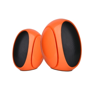 OMEGA SPEAKERS 2.0 OG-117B ORANGE 3W RMS USB [42719]
