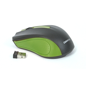 MOUSE OMEGA OM-419 WIRELESS 2,4GHz 1000DPI GREEN  USB