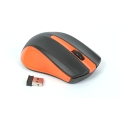 MOUSE OMEGA OM-419 WIRELESS 2,4GHz 1000DPI BLACK/ORANGE NANO USB RECEIVER [41794]