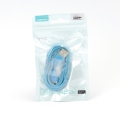 Kabel USB-microUSB z przesyłaniem danych 2A 1m niebieski