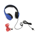 FREESTYLE HEADSET FH-4920 MIC BLUE mini jack + USB [42686]