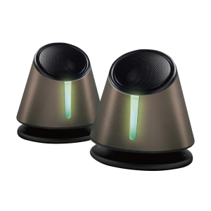 OMEGA SPEAKERS 2.0 OG-118B GREY TUBE 3W RMS USB [43097]