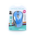 MOUSE OMEGA OM-415 WIRELESS 2,4GHz 1000DPI BLUE/BLACK NANO USB RECEIVER [42201]