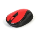 MOUSE OMEGA OM-415 WIRELESS 2,4GHz 1000DPI RED/BLACK NANO USB RECEIVER [42208]