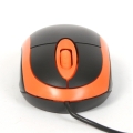 MOUSE OMEGA OM-06V OPTICAL 1200DPI VALUE LINE BLACK/ORANGE [41645]