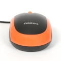 MOUSE OMEGA OM-06V OPTICAL 1200DPI VALUE LINE BLACK/ORANGE [41645]