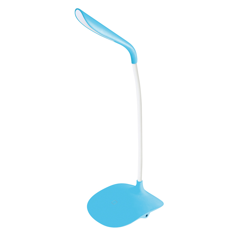 PLATINET DESK LAMP 3,5W FLEXIBLE BLUE [43385] EOL