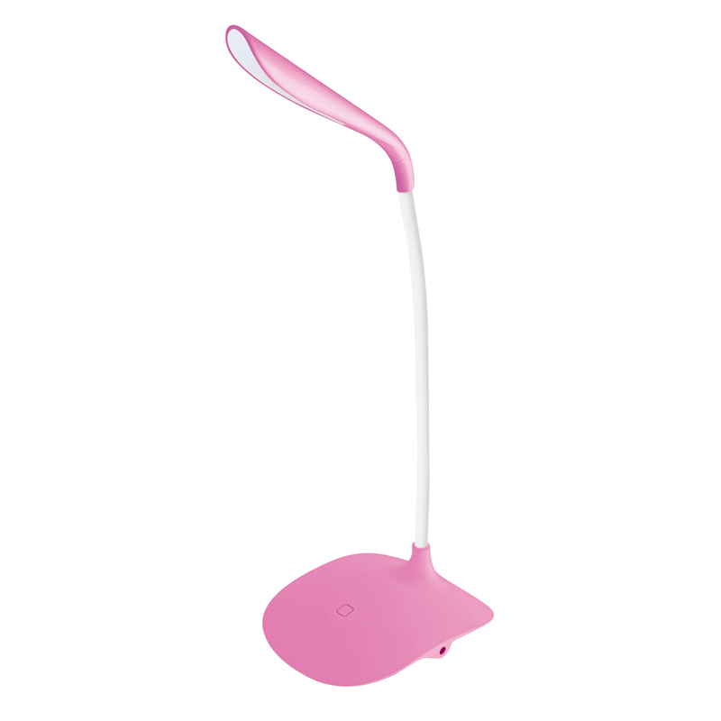 PLATINET DESK LAMP 3,5W FLEXIBLE PINK [43383] EOL