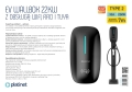 PLATINET EV ŁADOWARKA WALLBOX EV/PHEV AC 22KW TYPE2 7M CABLE WiFi TUYA RFID BT [46379]