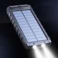Power bank 10000 mAh z ładowaniem solarnym