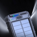Power bank 10000 mAh z ładowaniem solarnym