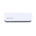 PLATINET POWER BANK LEATHER 2600mAh  WHITE + microUSB cable [43407]