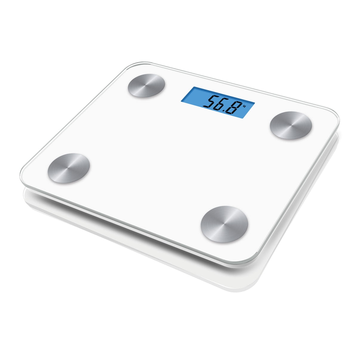 PLATINET BATHROOM BODY SCALE SMART BLUETOOTH WITH APP WHITE [44839]