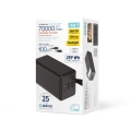 Power Bank 70000 mAh 20W QC 3.0 Latarka + Kabel 1m USB-C