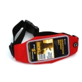 PLATINET PAS DO BIEGANIA Z OKNEM NA SMARTPHONE / WAIST BAG WITH SMARPTHONE WINDOW RED