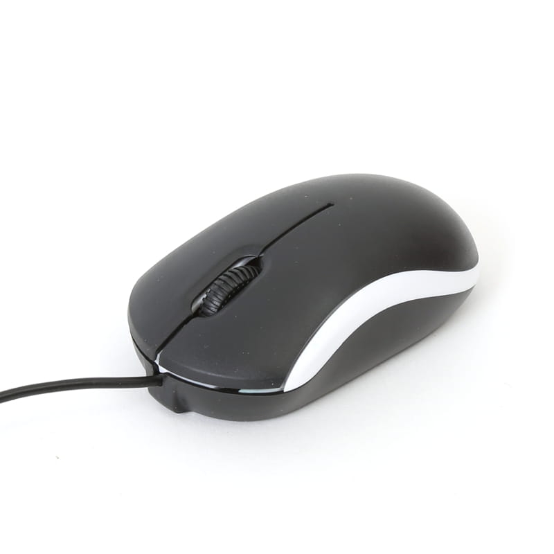 MOUSE OMEGA OM-07 3D OPTICAL 1000DPI VALUE LINE V2 BLACK/WHITE [43212]