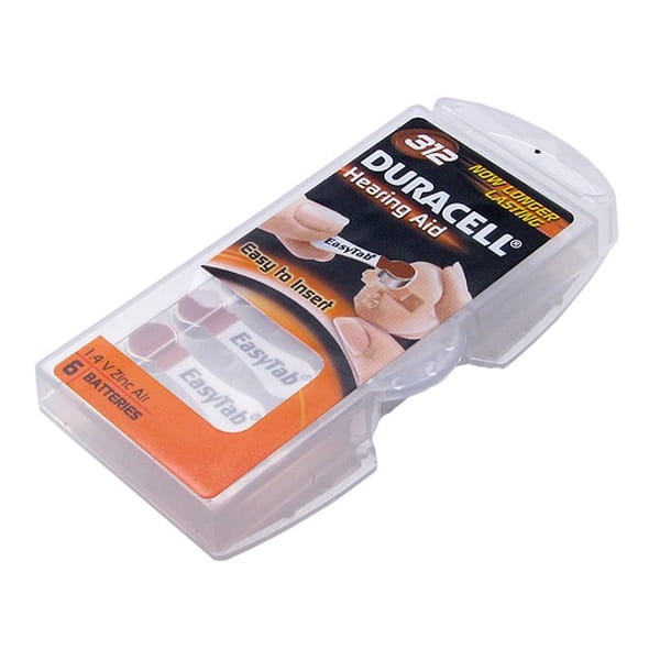 DURACELL BATTERY 312 ACTIVAIR DA312N6 BLISTER*6