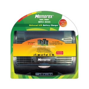 MEMOREX UNIVERSAL HI-MH CHARGER MRX8000 FAST WITH USB  MEA0069