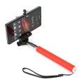 OMEGA MONOPOD - SPORT CAMERA TELESCOPIC POLE SELFIE STICK RED [43021]