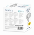 PLATINET RECHARGEABLE DESK FAN WITH POWERBANK 4000MAH 3 STEPS