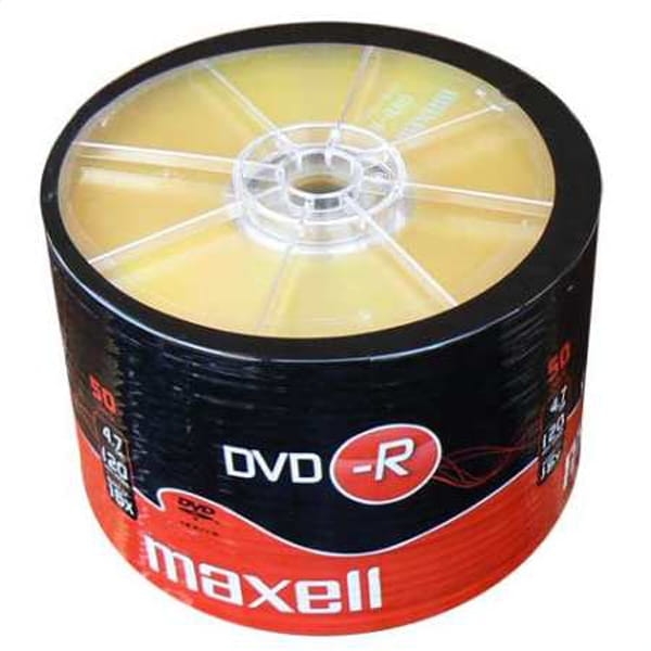 MAXELL DVD-R 4,7GB 16X SP*50 275732.40.TW