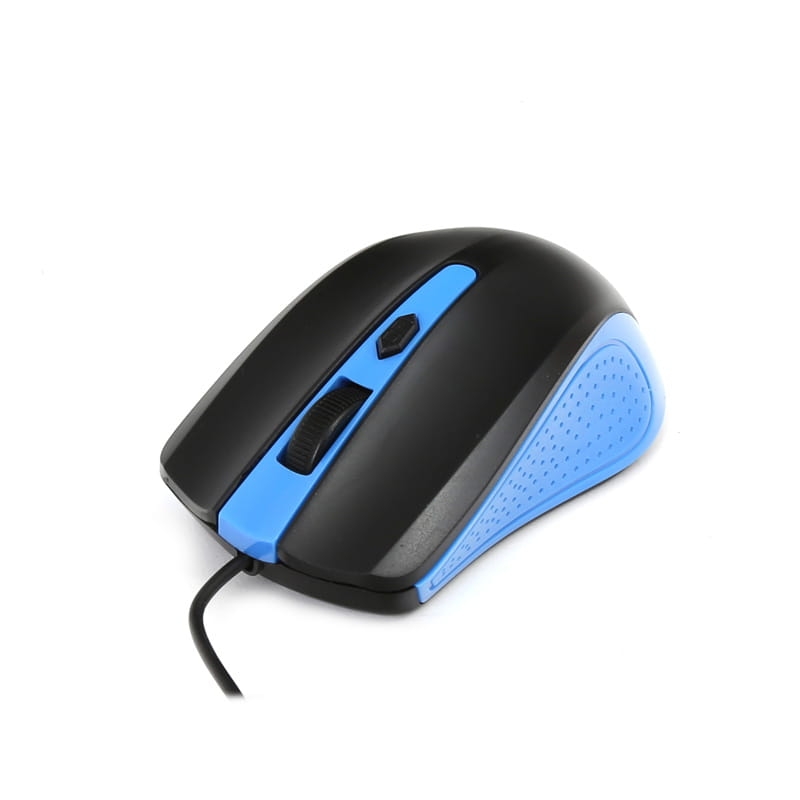MOUSE OMEGA OM-05BL OPTICAL 1000DPI BLACK/BLUE BLISTER [41787]