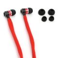 FREESTYLE SHOELACE EARPHONES + MIC FH2112 RED [42780]