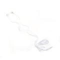 FIESTA EARPHONES + MIC MINI JACK XT-7210 WHITE [43506]